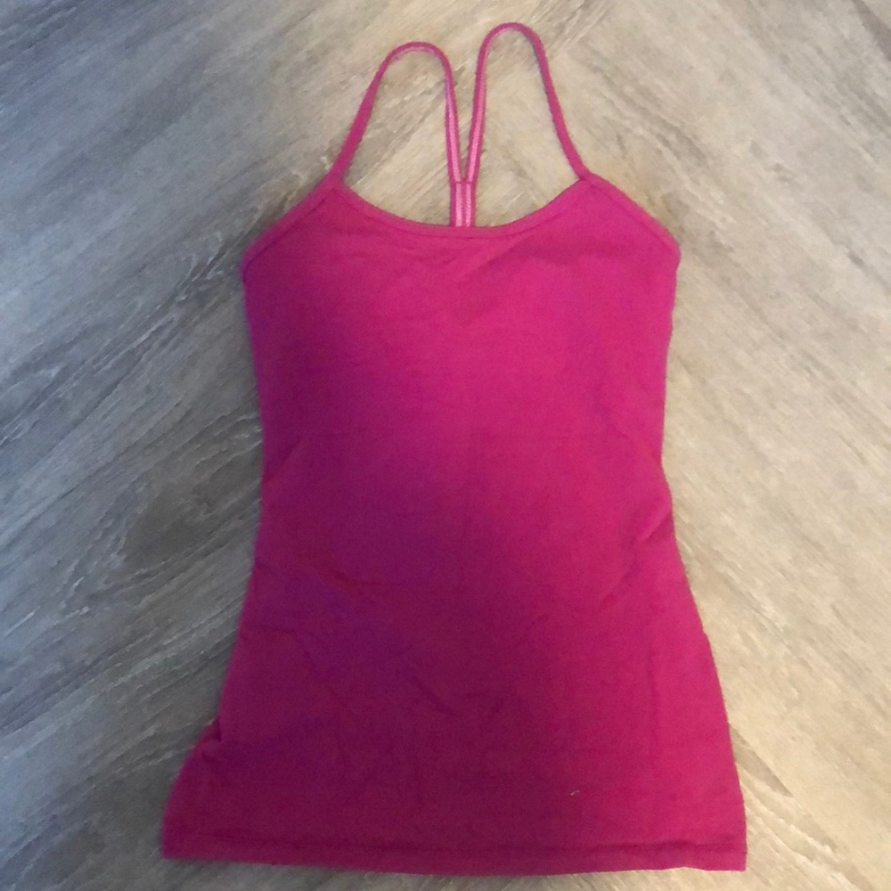 Lululemon Power Y Tank | Size 4 | Pink